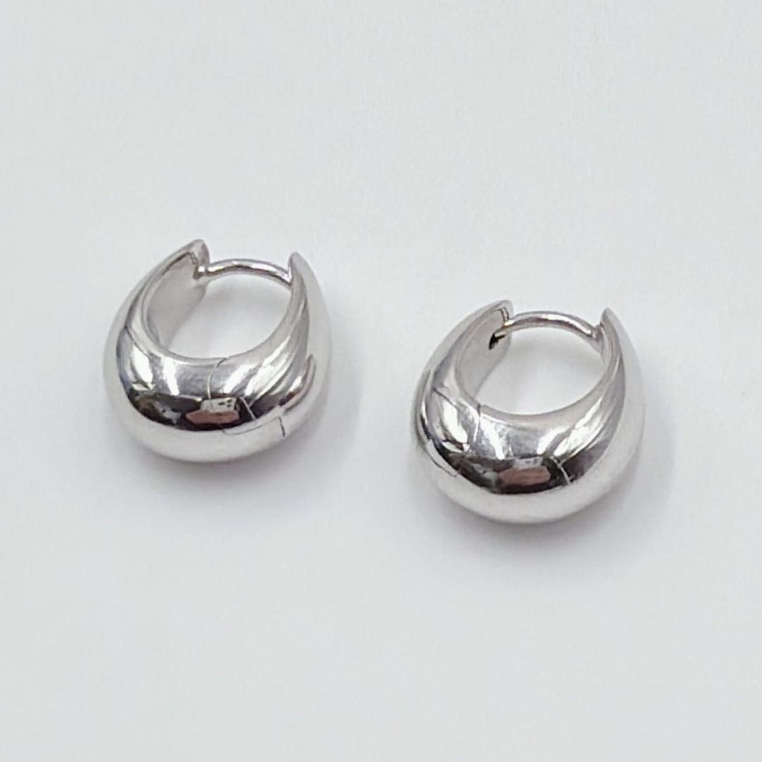 TOMWOOD トムウッドピアス Ice Hoop Small Silver