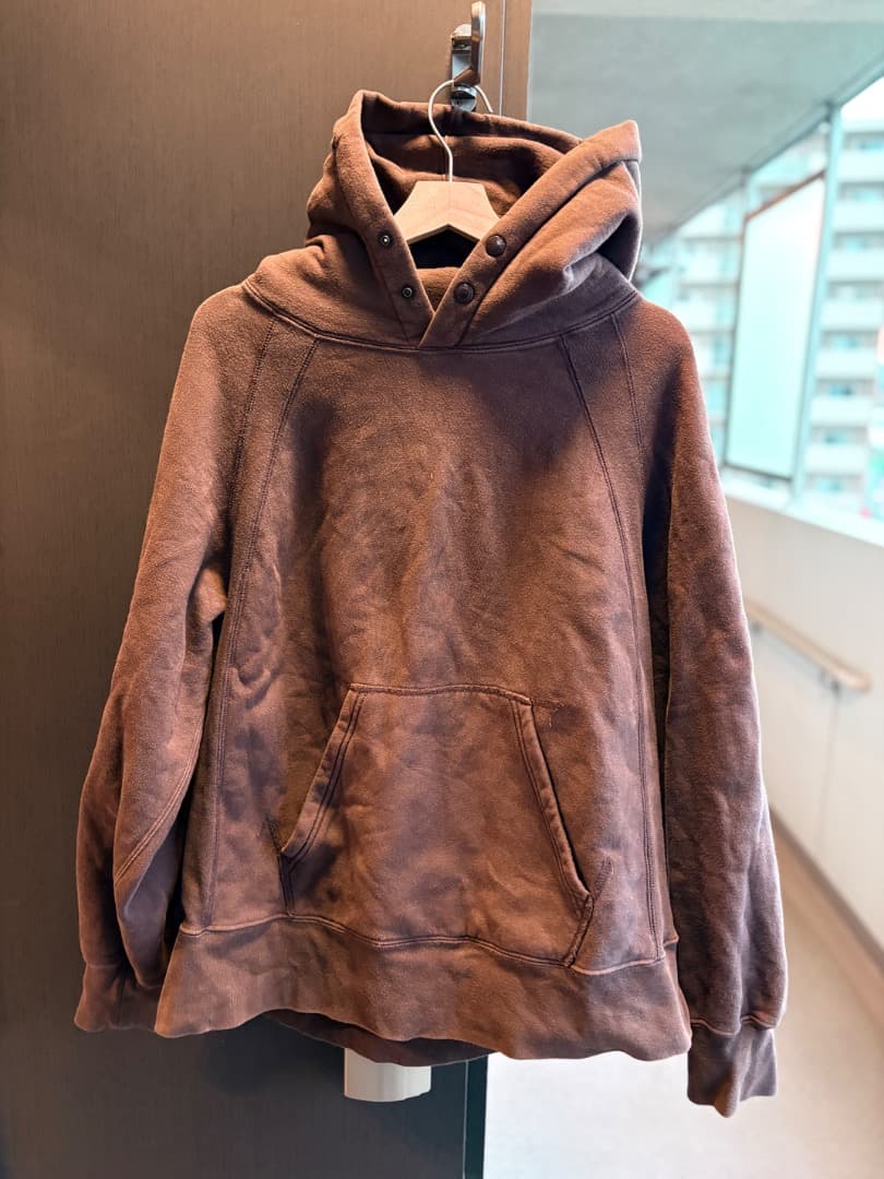 ENGINEERED GARMENTS Raglan Hoody　ブラウンM