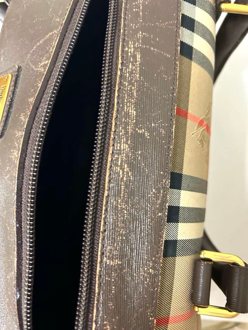 Burberry バーバリー チェック柄 ノバチェック ダッフルバッグ