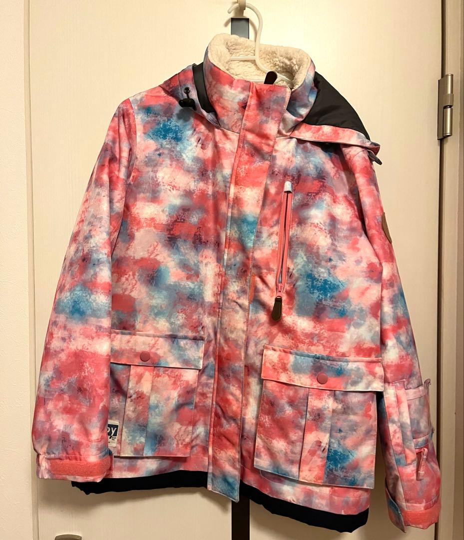 美品!!女性用スキーウェア ピンク 上下2点セット まとめ売り Mサイズ
