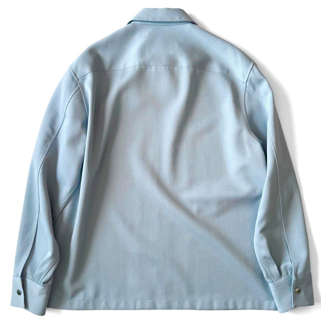 【23SS】JIL SANDER ジップアップ シャツジャケット ブルゾン 40