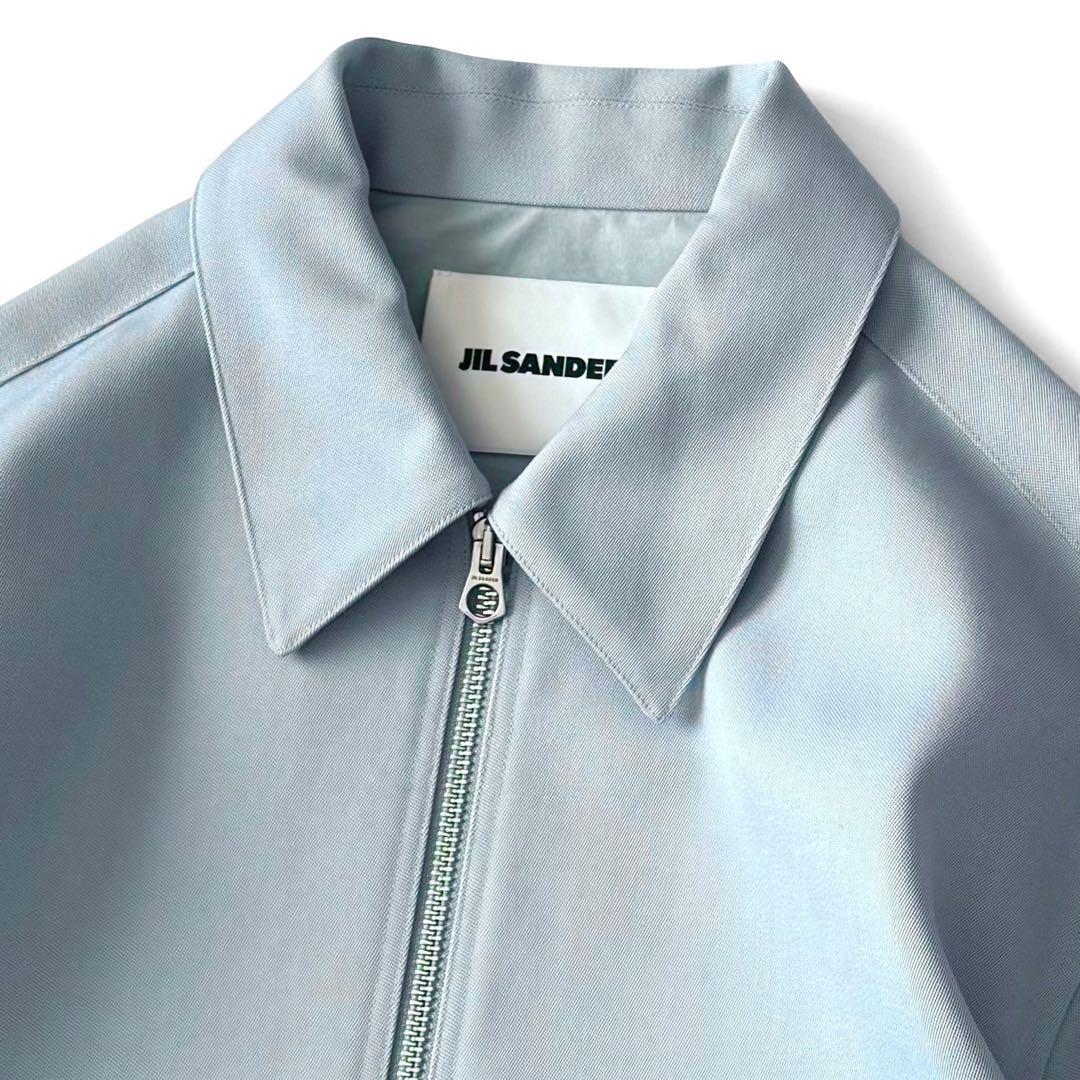 【23SS】JIL SANDER ジップアップ シャツジャケット ブルゾン 40