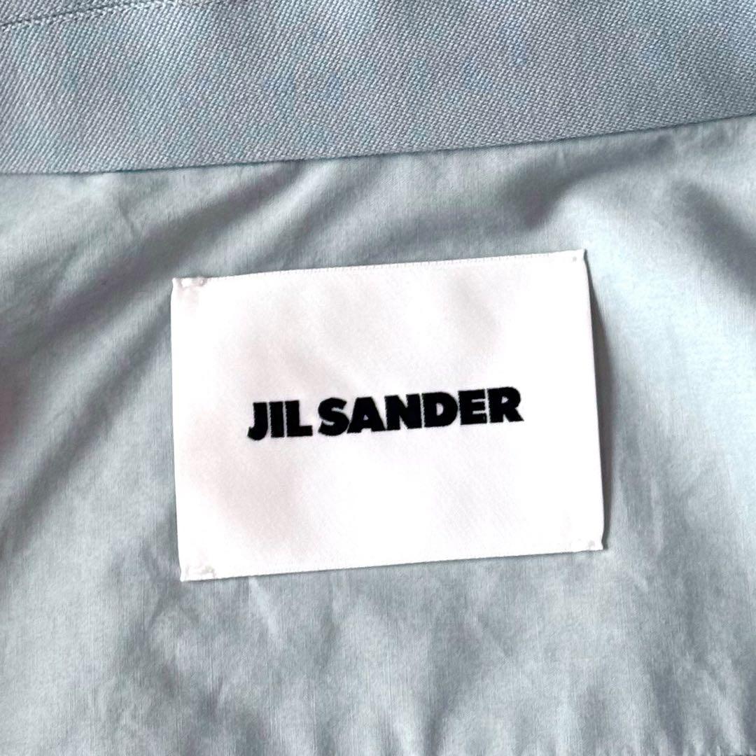 【23SS】JIL SANDER ジップアップ シャツジャケット ブルゾン 40