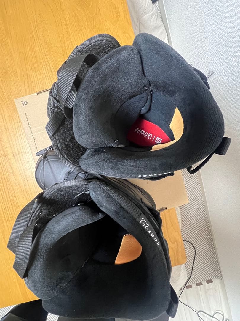 Salomon Comfort ブラック スノーボードブーツ　バインディング