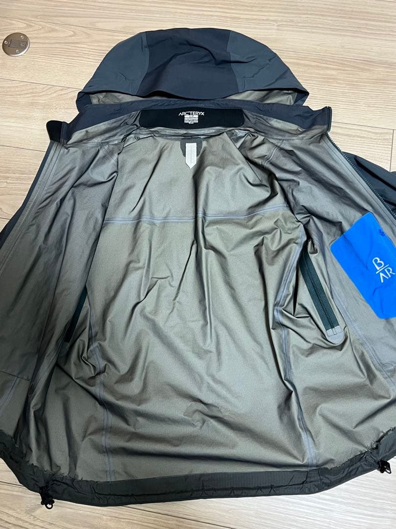 【、、】ARC'TERYX beta AR ブルーグレー マウンテンパーカ