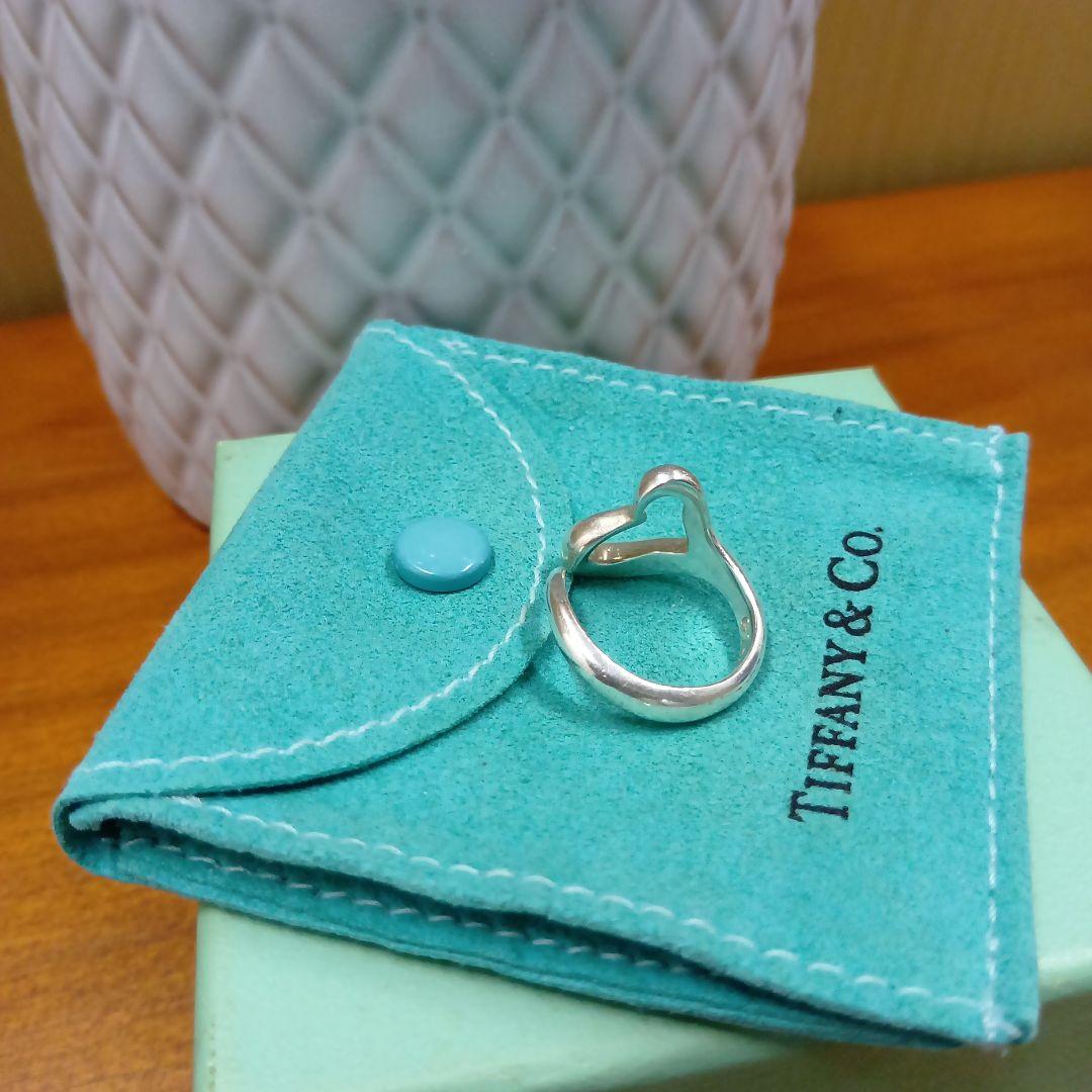 Tiffany & Co. ハート型シルバーリング9号