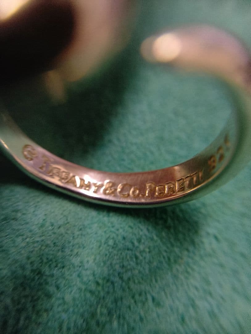 Tiffany & Co. ハート型シルバーリング9号