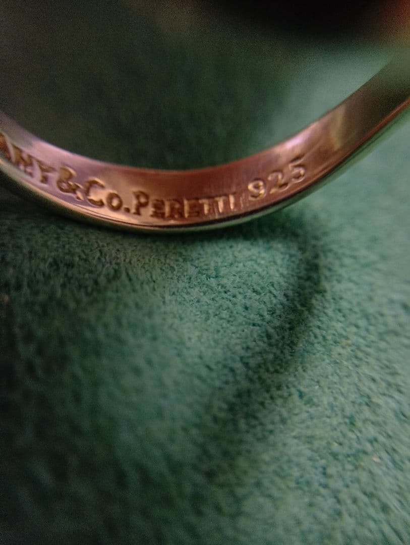 Tiffany & Co. ハート型シルバーリング9号