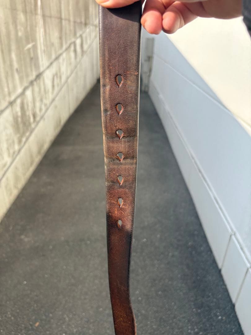 vintage works レザーベルト