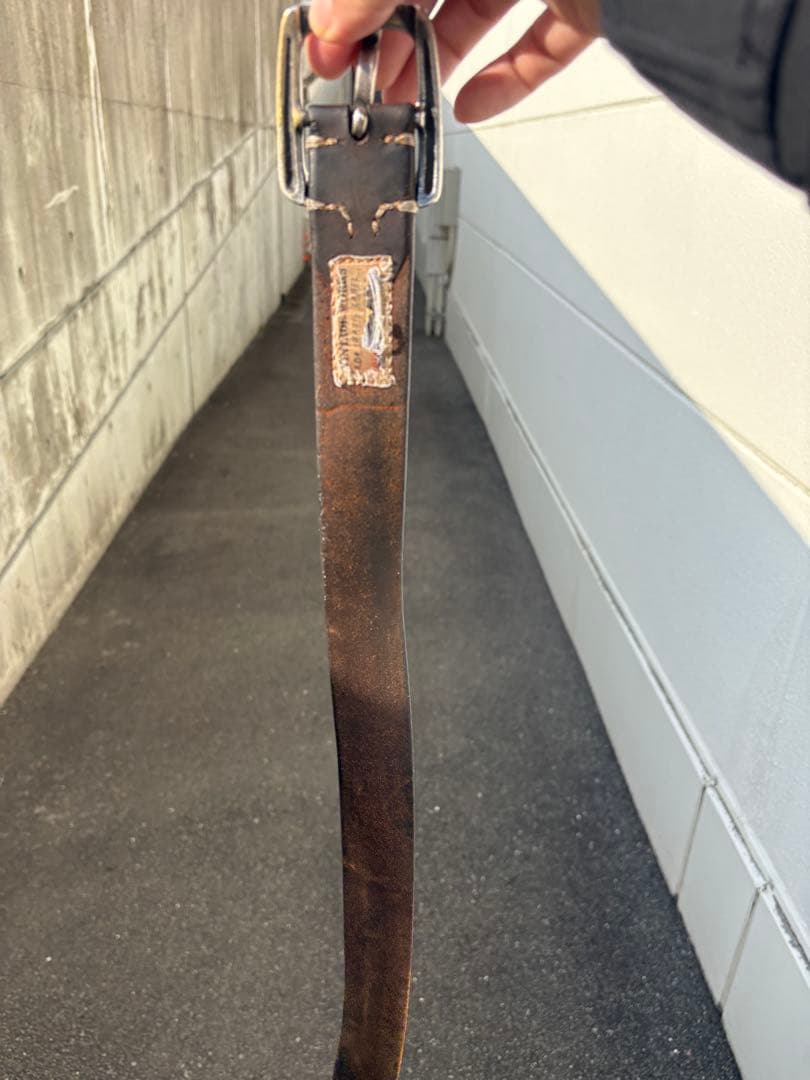 vintage works レザーベルト