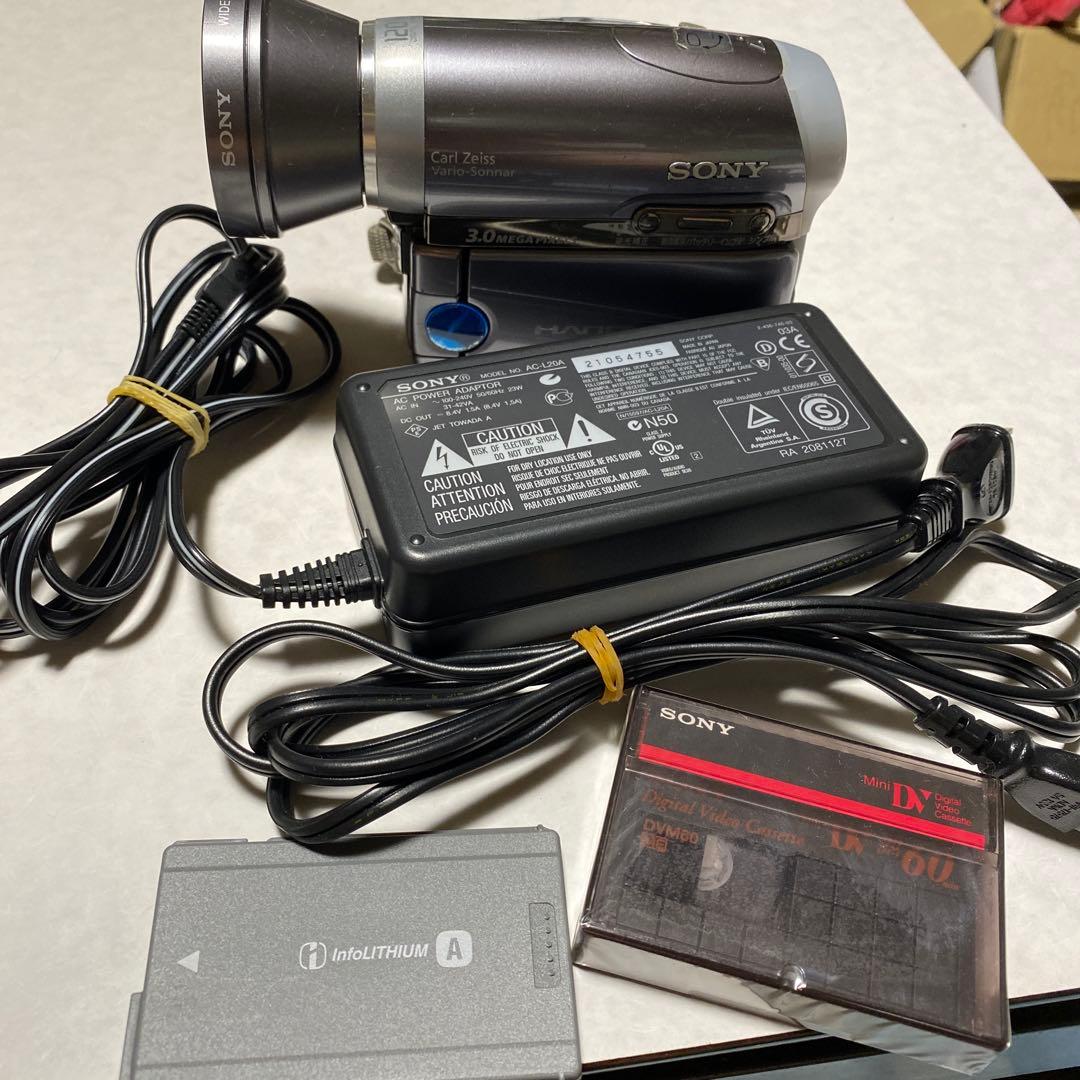 SONY miniDV handycam DCR-HC90 ①