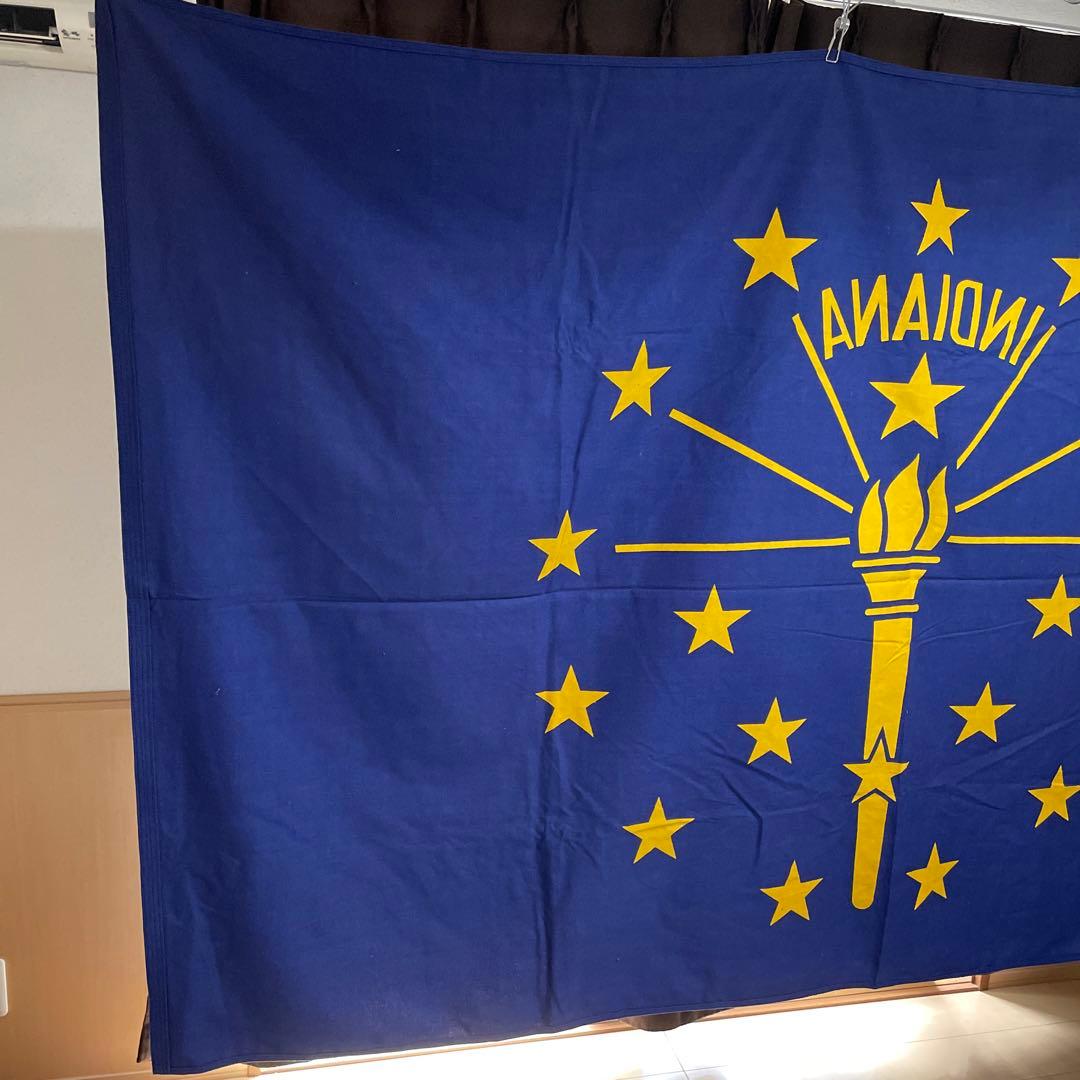 Vintage ヴィンテージ フラッグ インディアナ州旗 ANNIN FLAG