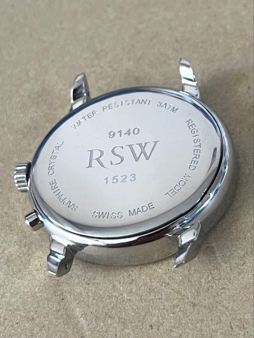 RSWラマスイスウォッチ腕時計メンズダイヤベゼルツインタイマー