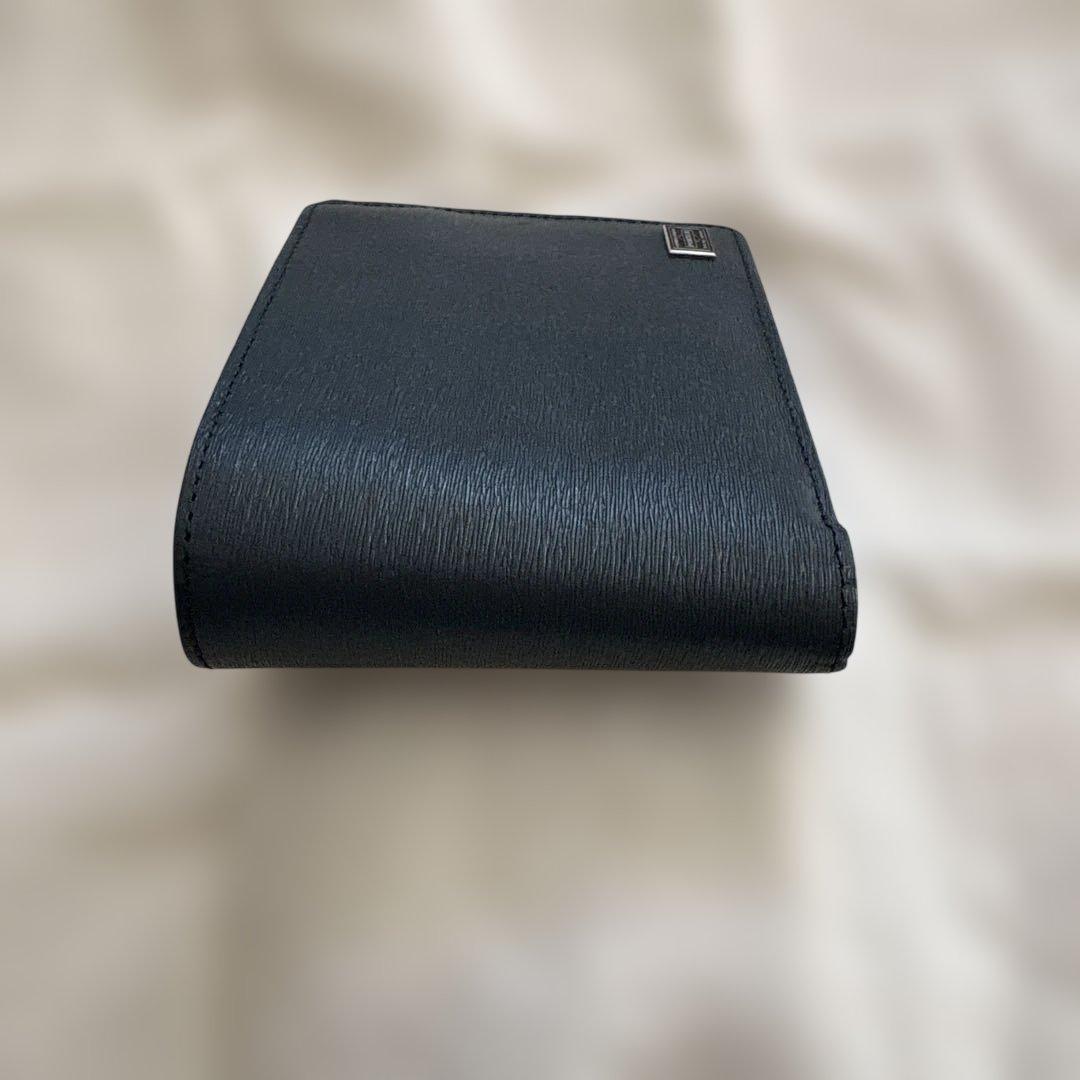 極美品✨ポーター　PORTER CURRENT カレント　　二つ折財布　ネイビー
