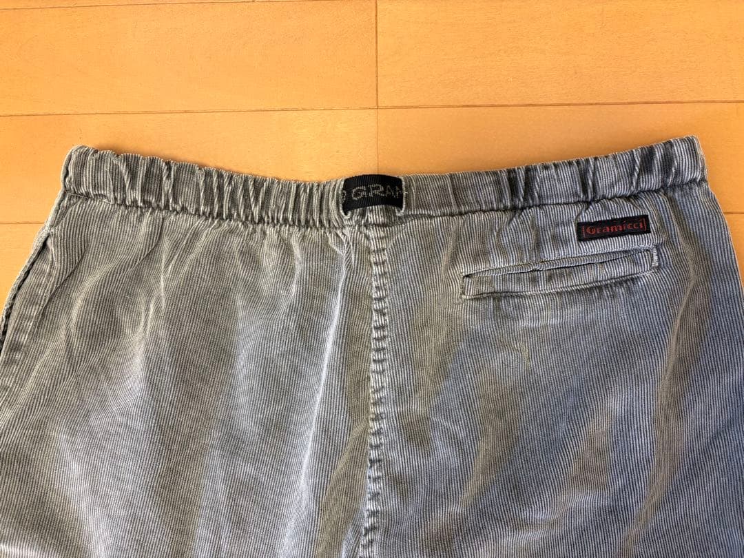 80s 90s Gramicci クライミングパンツ コーデュロイ グレー