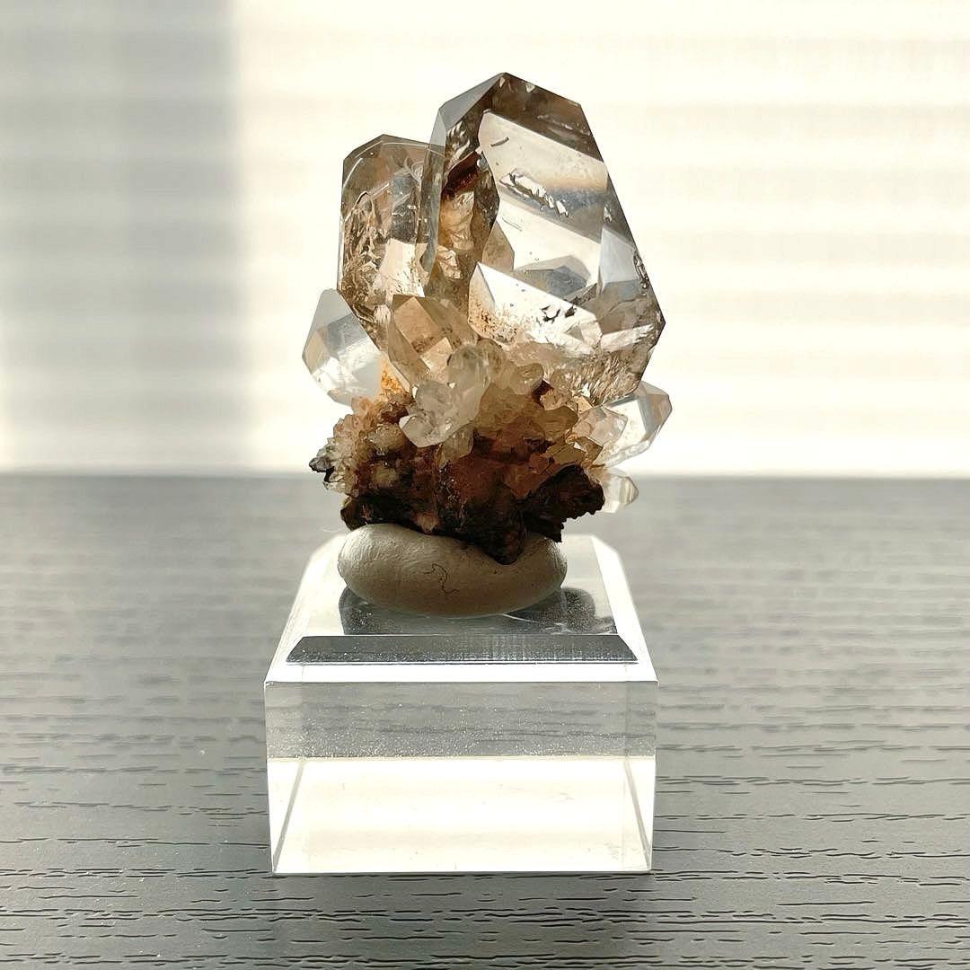 ナミビア ゴボボセブ山 水晶 クォーツ(クラスター)