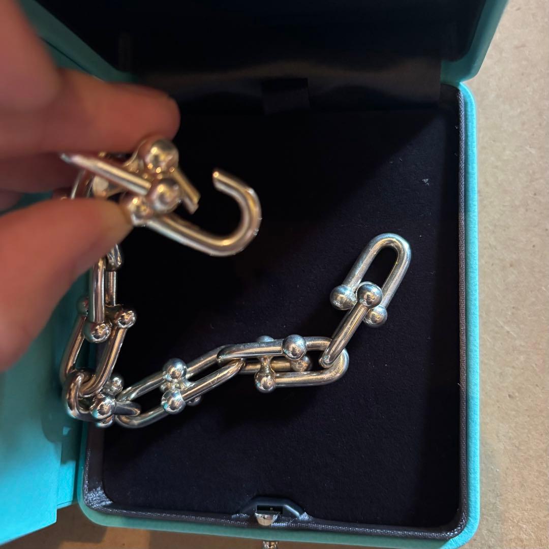 Tiffany & Co. ラージリンクブレスレット　シルバー　ミディアム