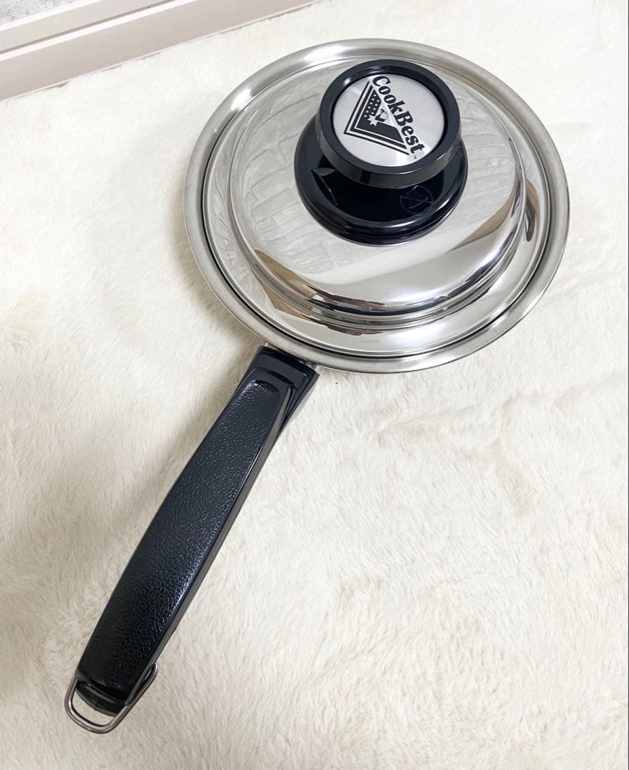 CookBest クックベスト IH対応 片手鍋 浅型フライパン 未使用