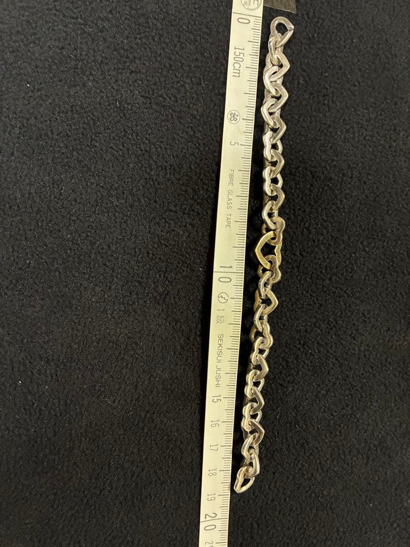 Tiffany ハートリンクコンビ925/750ブレスレット