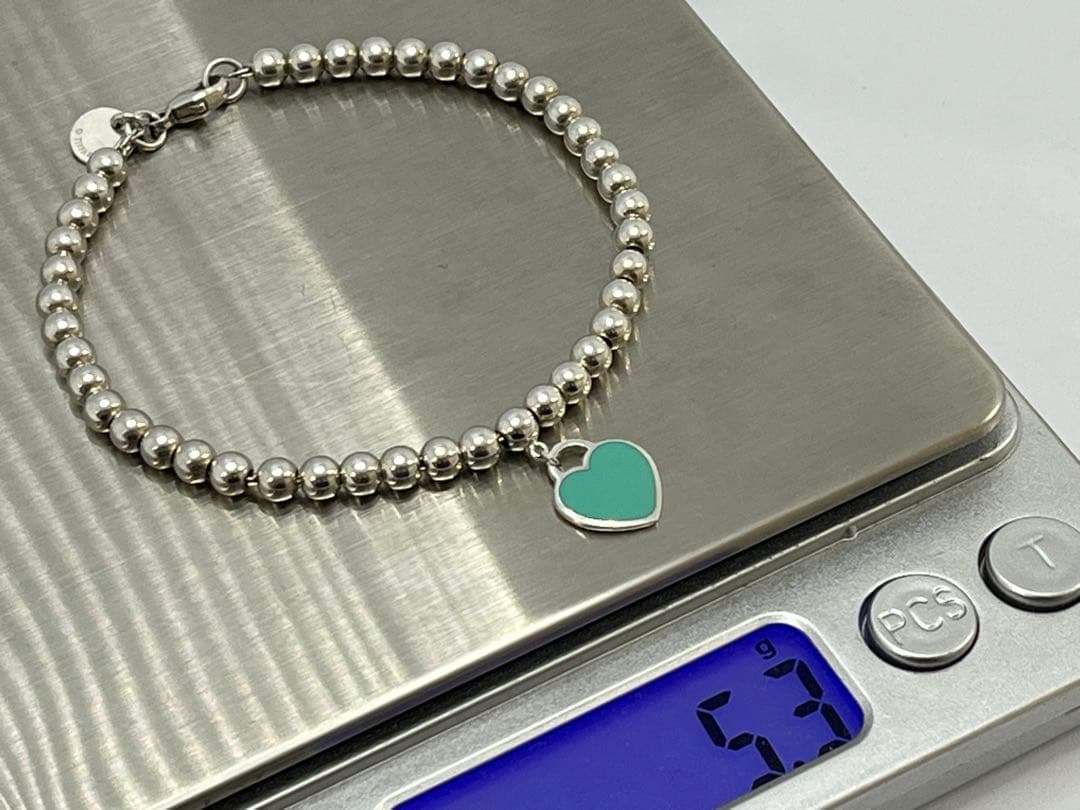 h781 美品　ティファニー　リターントゥ　ミニハート　タグ　ブレスレット925