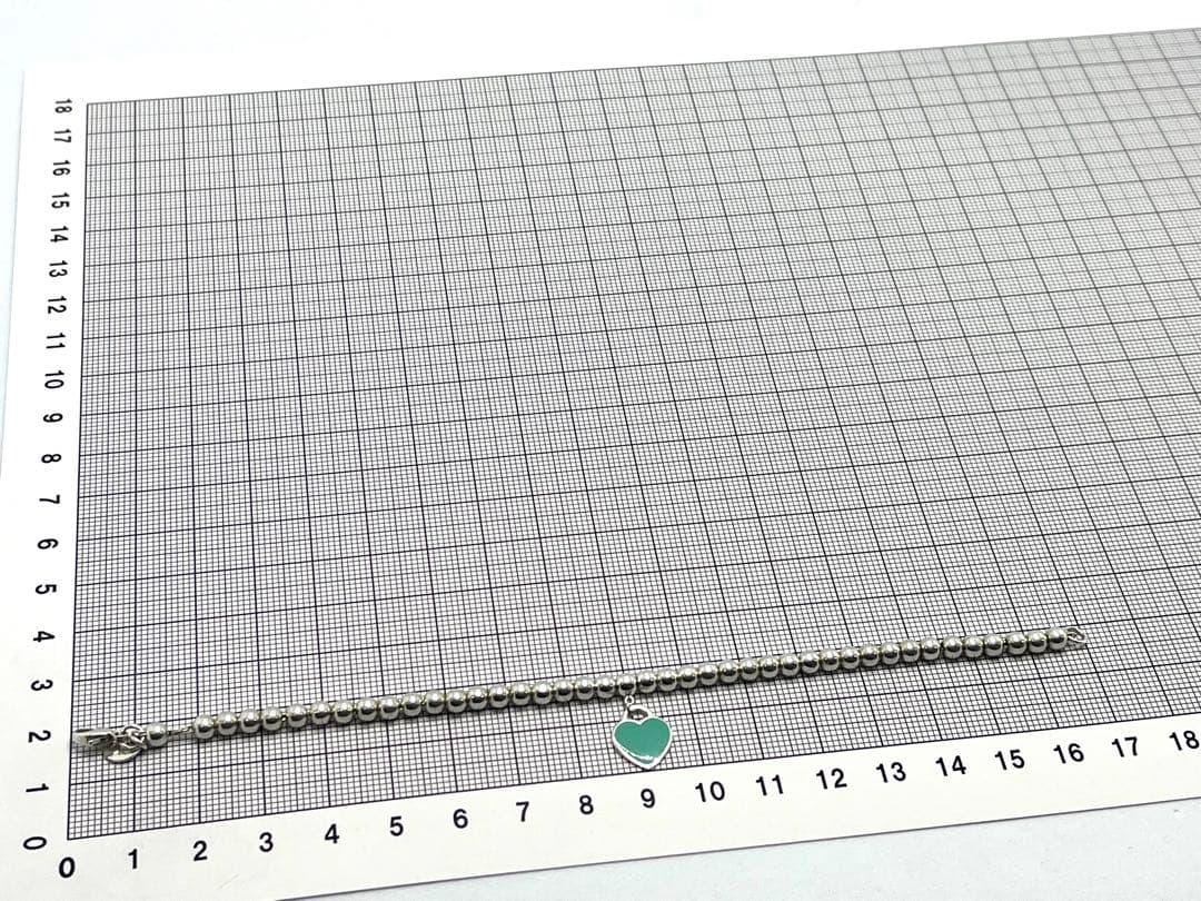 h781 美品　ティファニー　リターントゥ　ミニハート　タグ　ブレスレット925