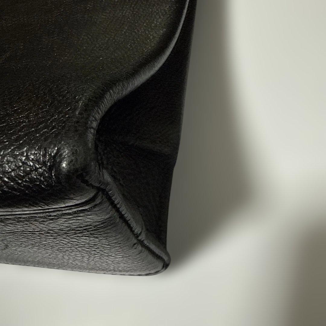BALENCIAGA ノースサウス　ショッピングバック　ブラック トートバッグ