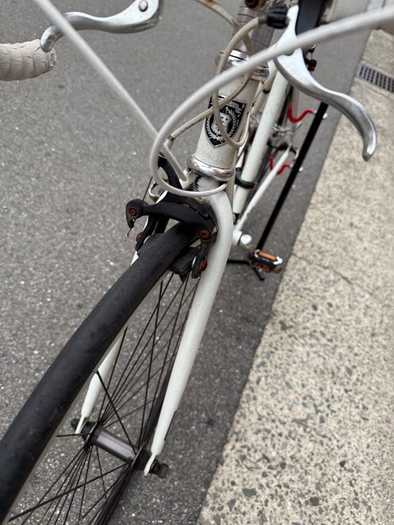 89 自転車 大阪市 【引取り限定】 ロードバイク 変速付き