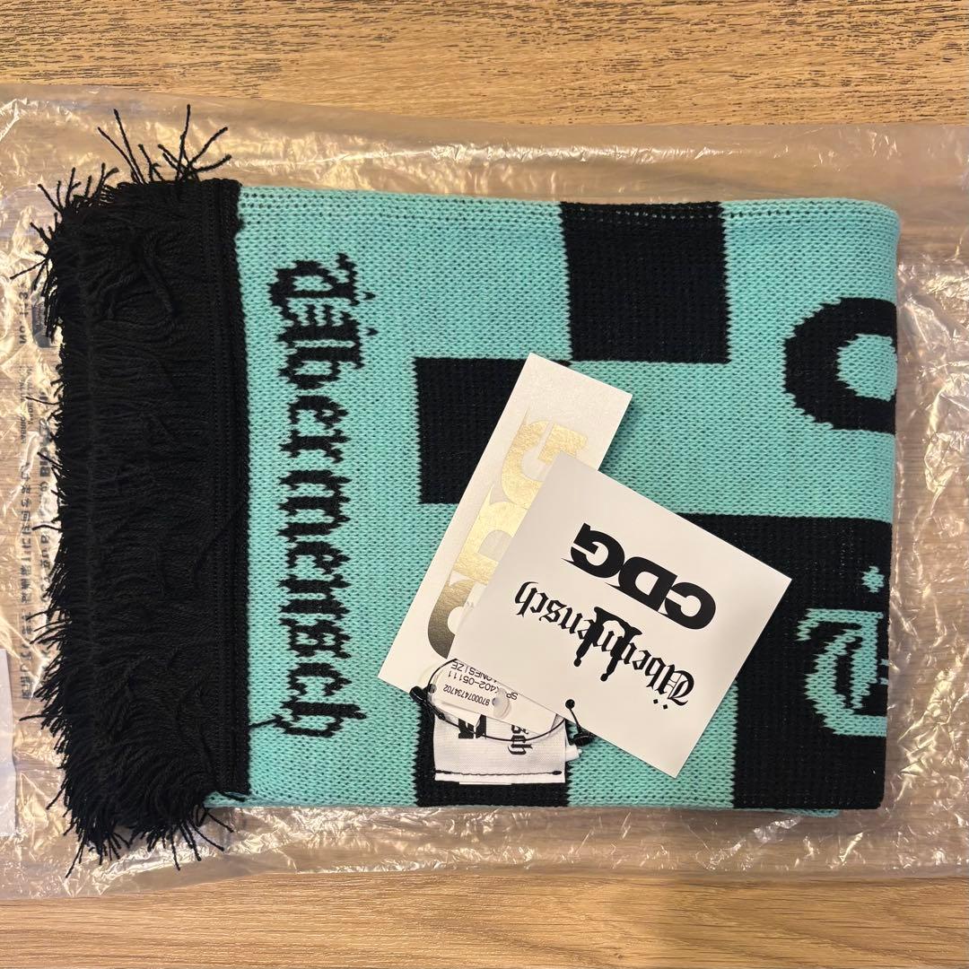 小物 G-DRAGON GDC CHECKERED STOLE mint/black