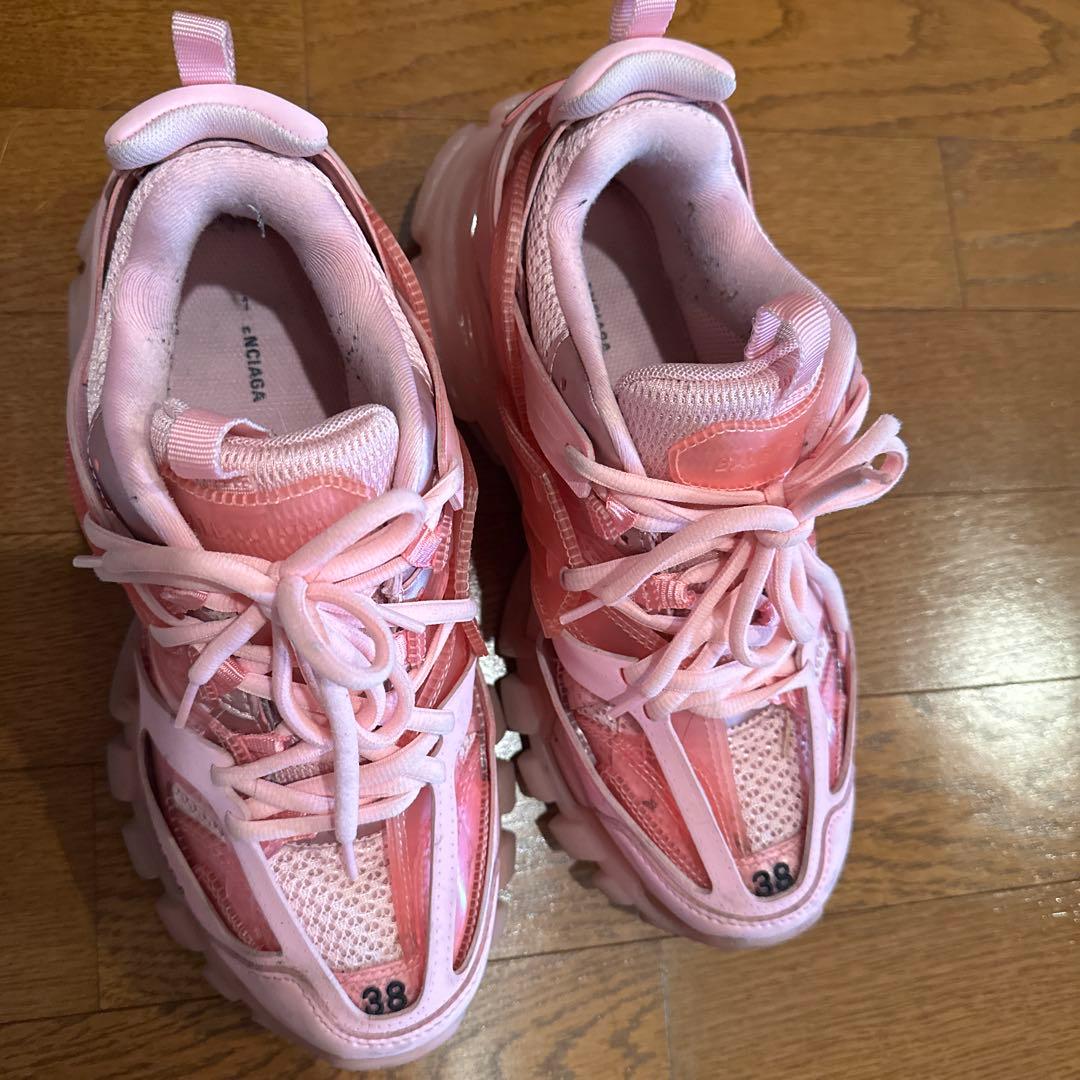 BALENCIAGA ピンク スニーカー 38