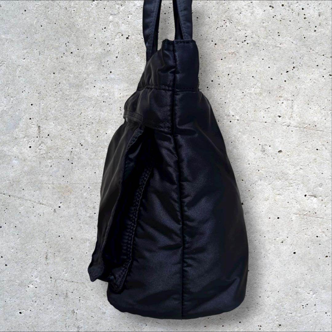 美品 PORTER ポーター　タンカー　トートバッグ　ナイロン　ブラック