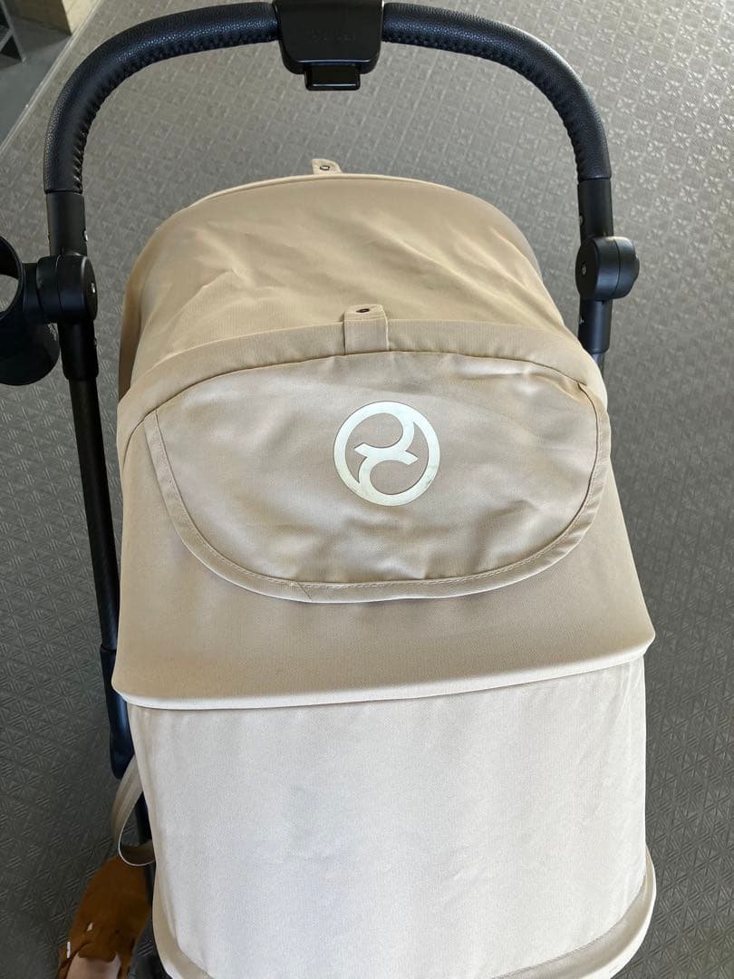 Cybex ベビーカー シーシェルベージュ 5点式ハーネス付き