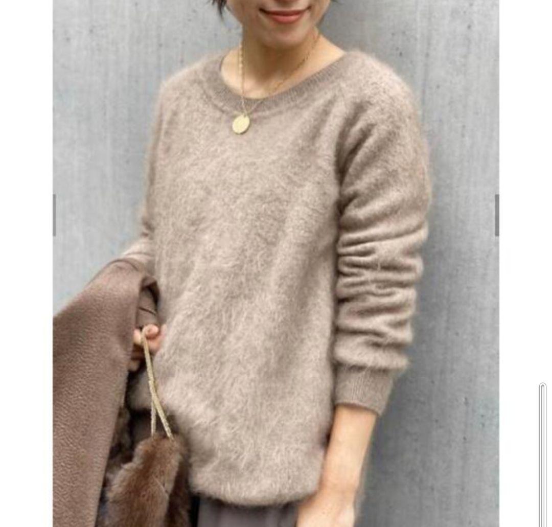 【専用】美品☆　ドゥーズィエムクラス　CASHFUR クルーネックプルオーバー