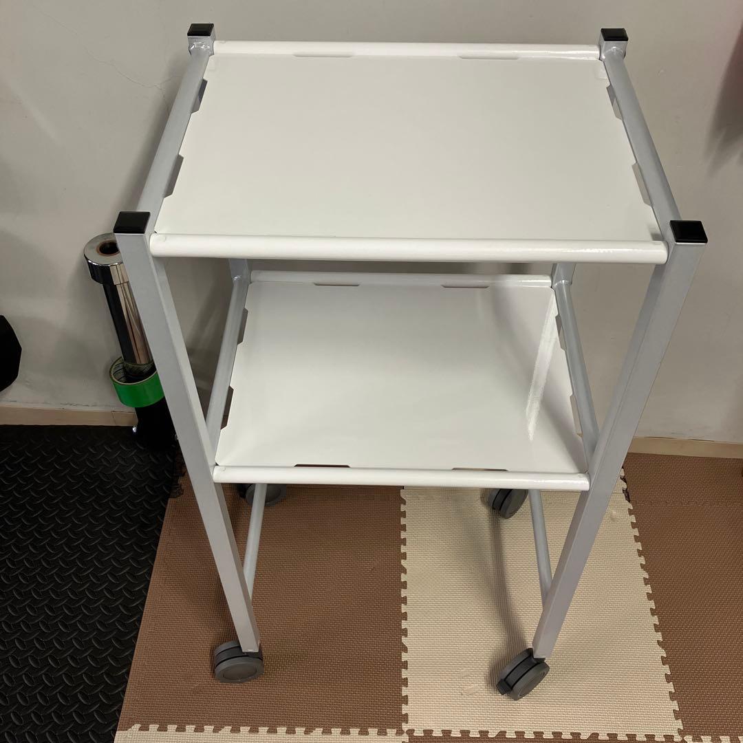メディカルワゴン 2段 キャスター付き