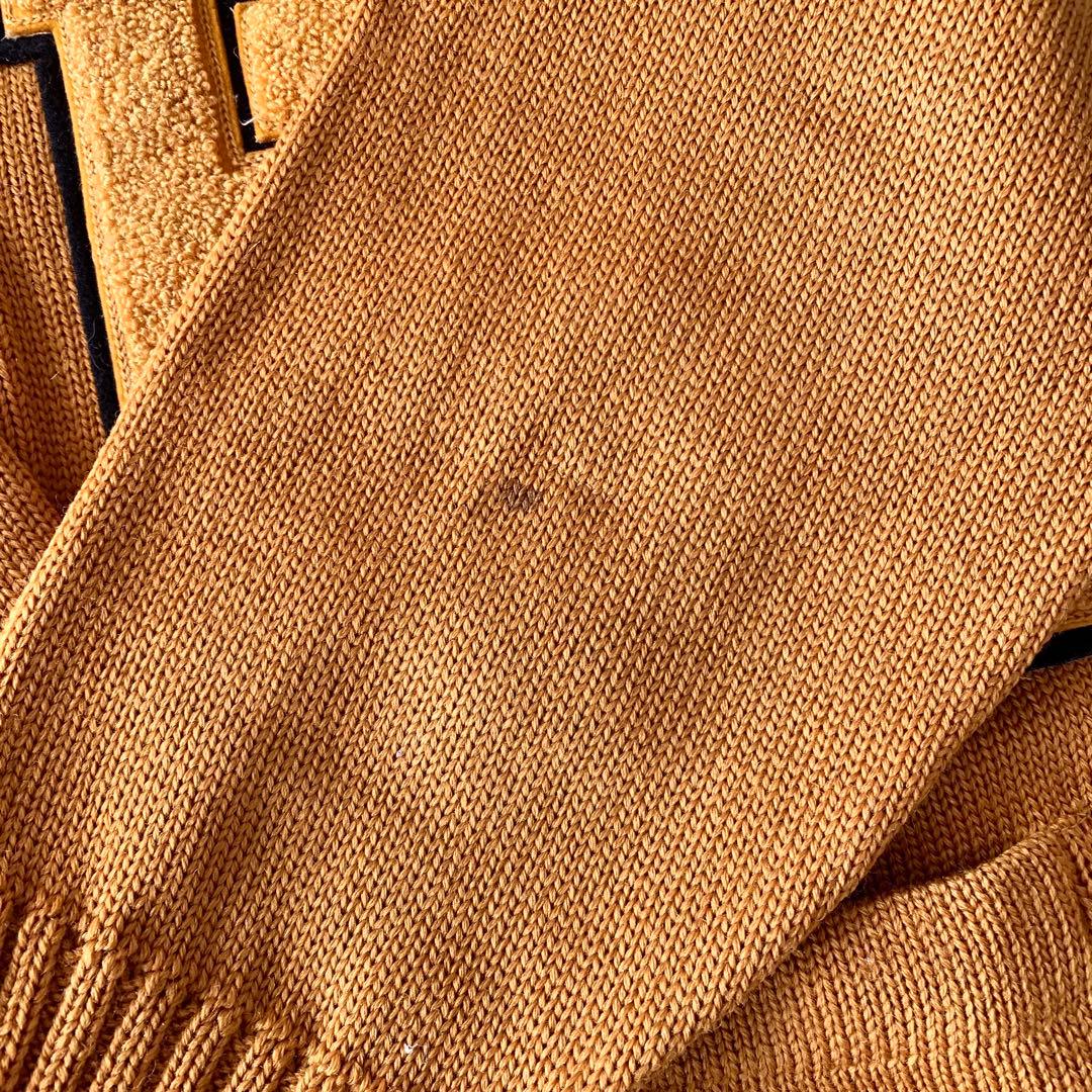 IMPERIAL 50’s USA製 レタードアワードカーディガン マスタード