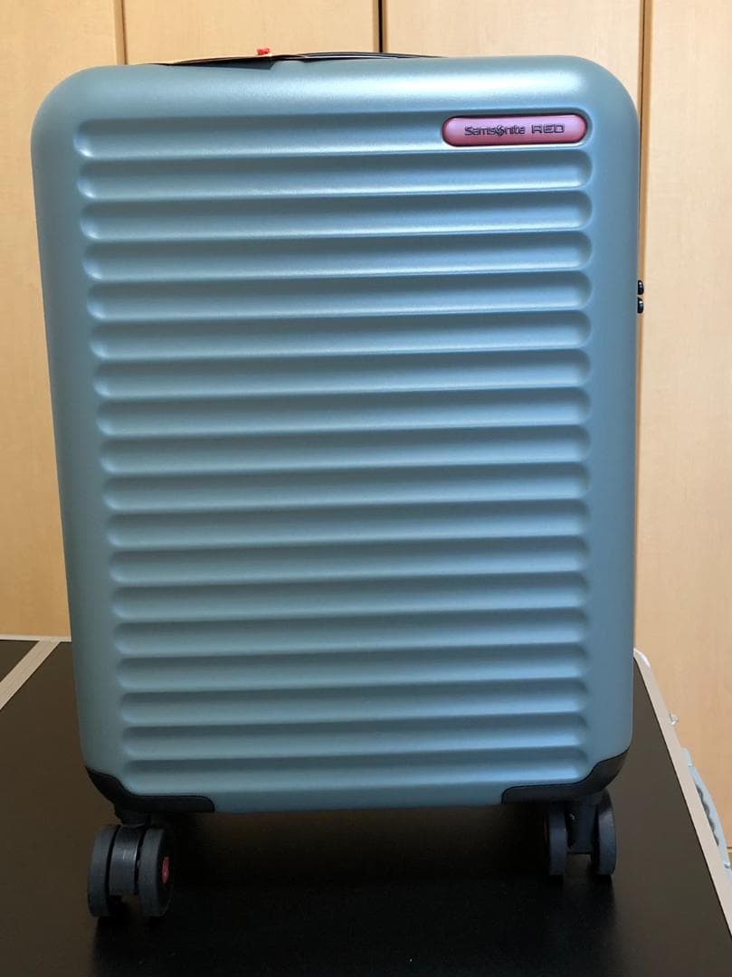 サムソナイト #Slate Green Spinner 55/20 Exp