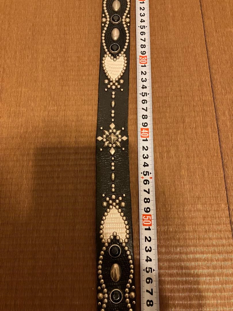SKULL スタッズベルト