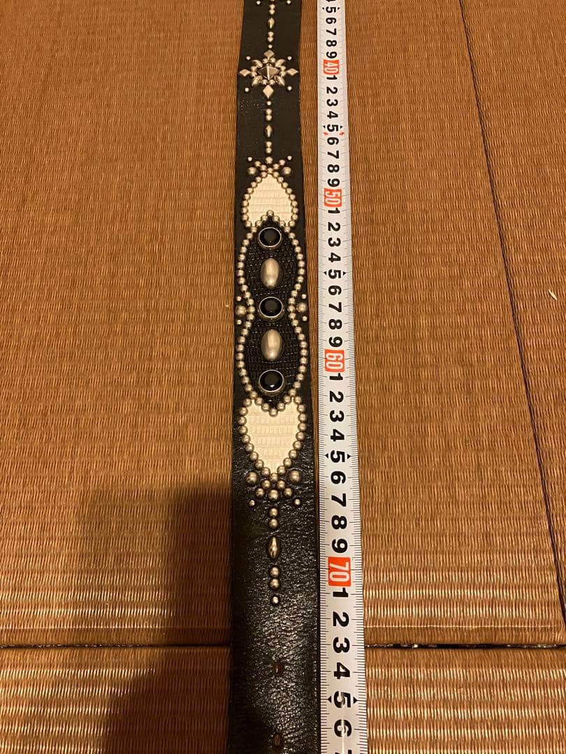 SKULL スタッズベルト