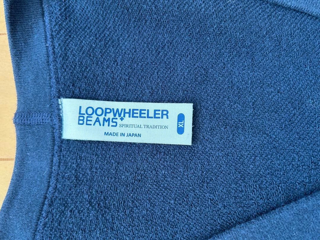 BEAMS LOOPWHEELER スウェットカーディガン XLサイズ