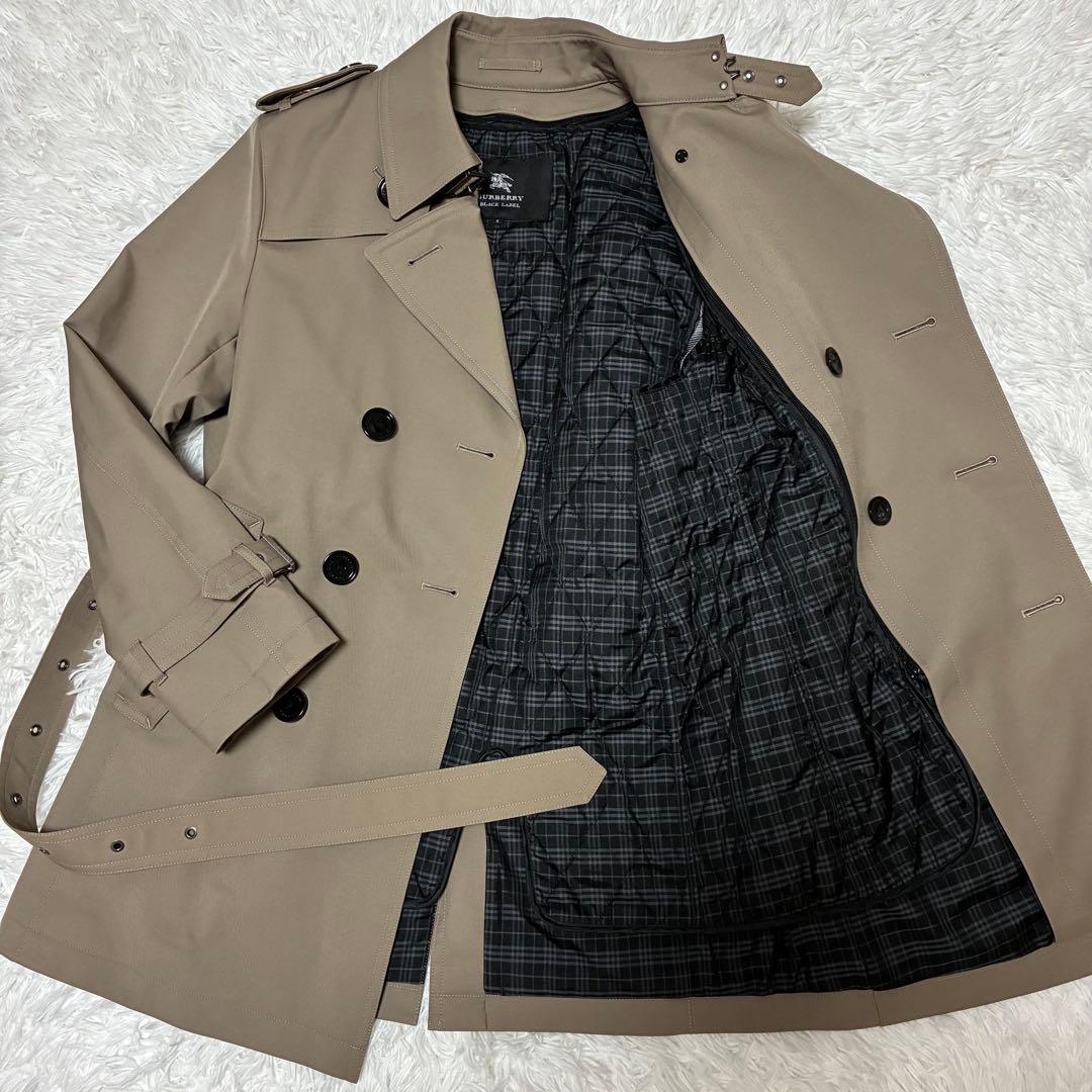 BURBERRY BLACK LABEL トレンチコート　ノバチェック　ライナー