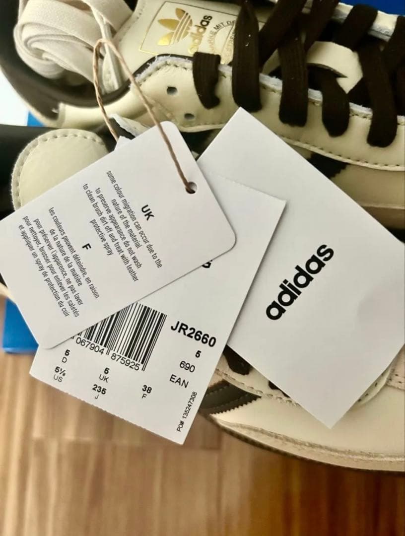 adidas JR2660 スニーカー UK6 未使用