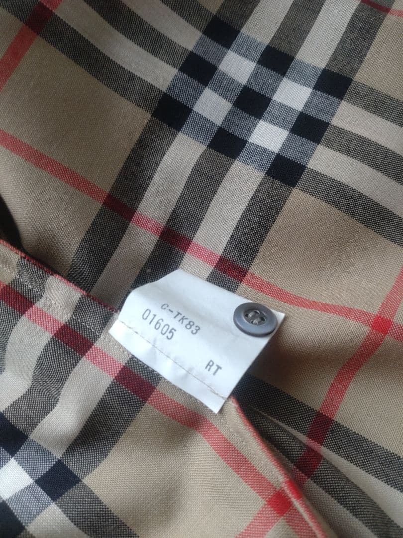 ✨美品【Burberrys】ノヴァチェック/半袖シャツ/15BR/大きめ/2XL