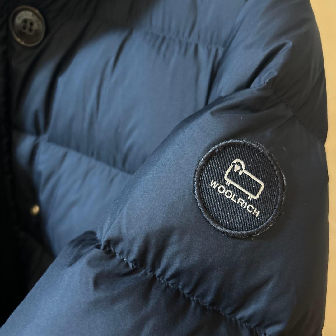 WOOLRICH キッズ14 ネイビー　ダウン