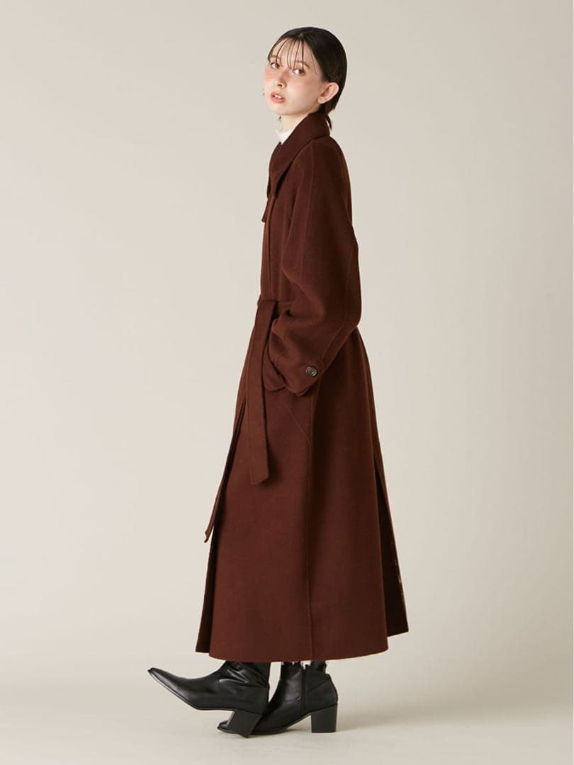 lily brown ステンカラーリバーコート