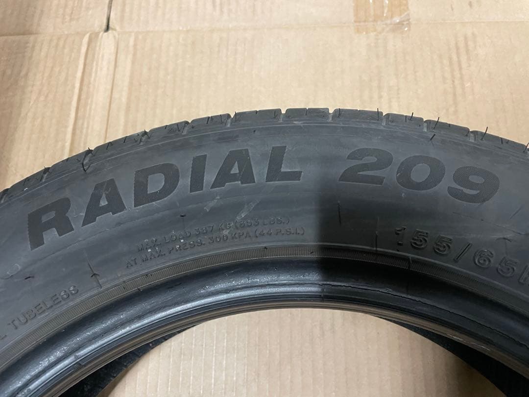 155/65R14 中古タイヤ　4本