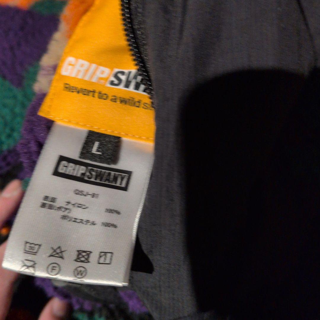 GRIP SWANY リバーシブル フリースジャケット
