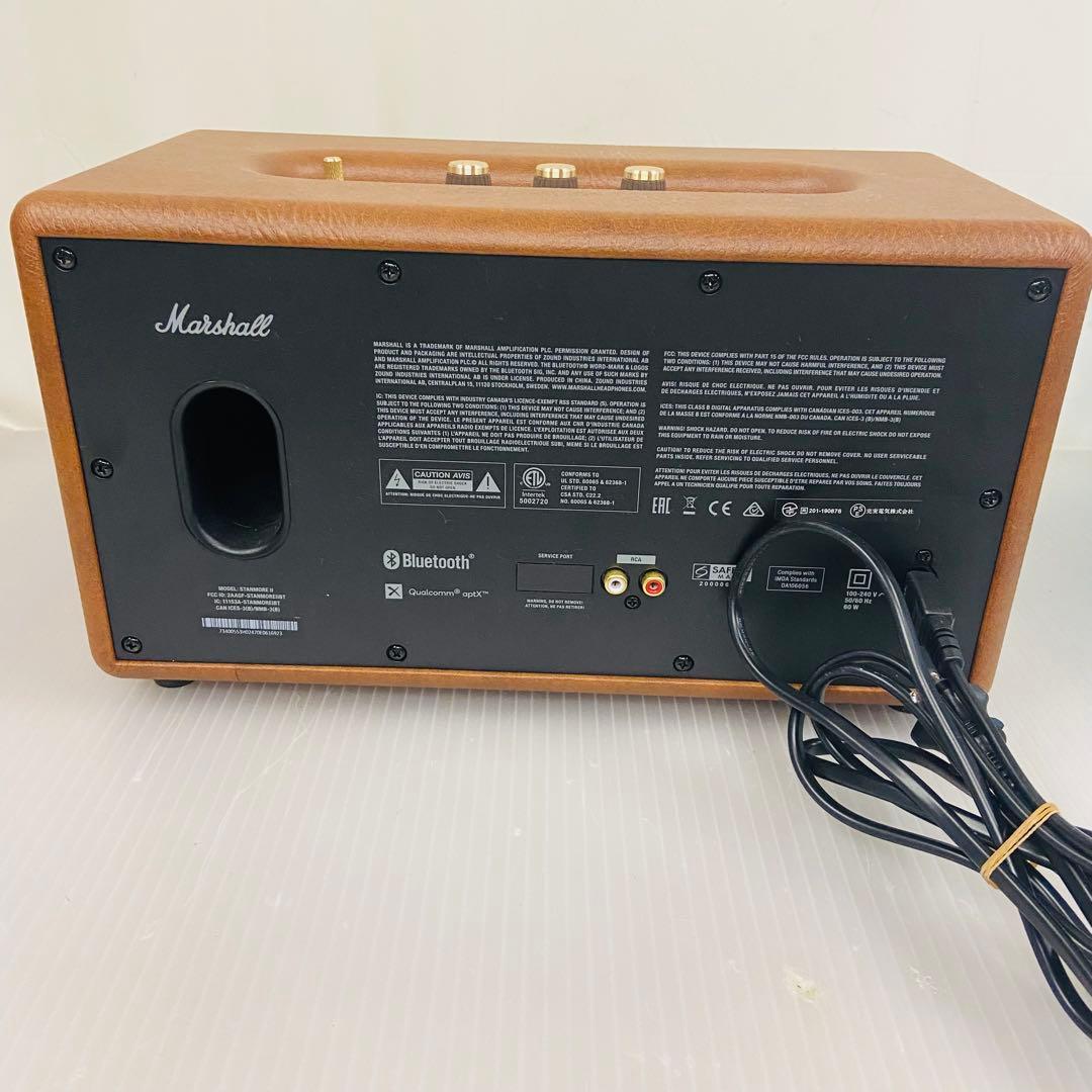 1r23.美品 Marshall Stanmore II ワイヤレススピーカー