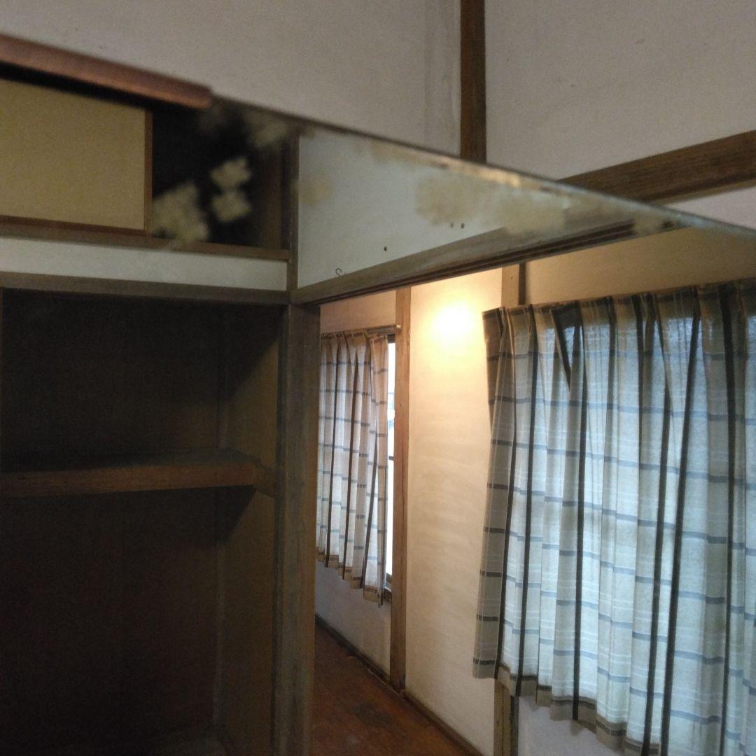 木製鎌倉彫姿見
