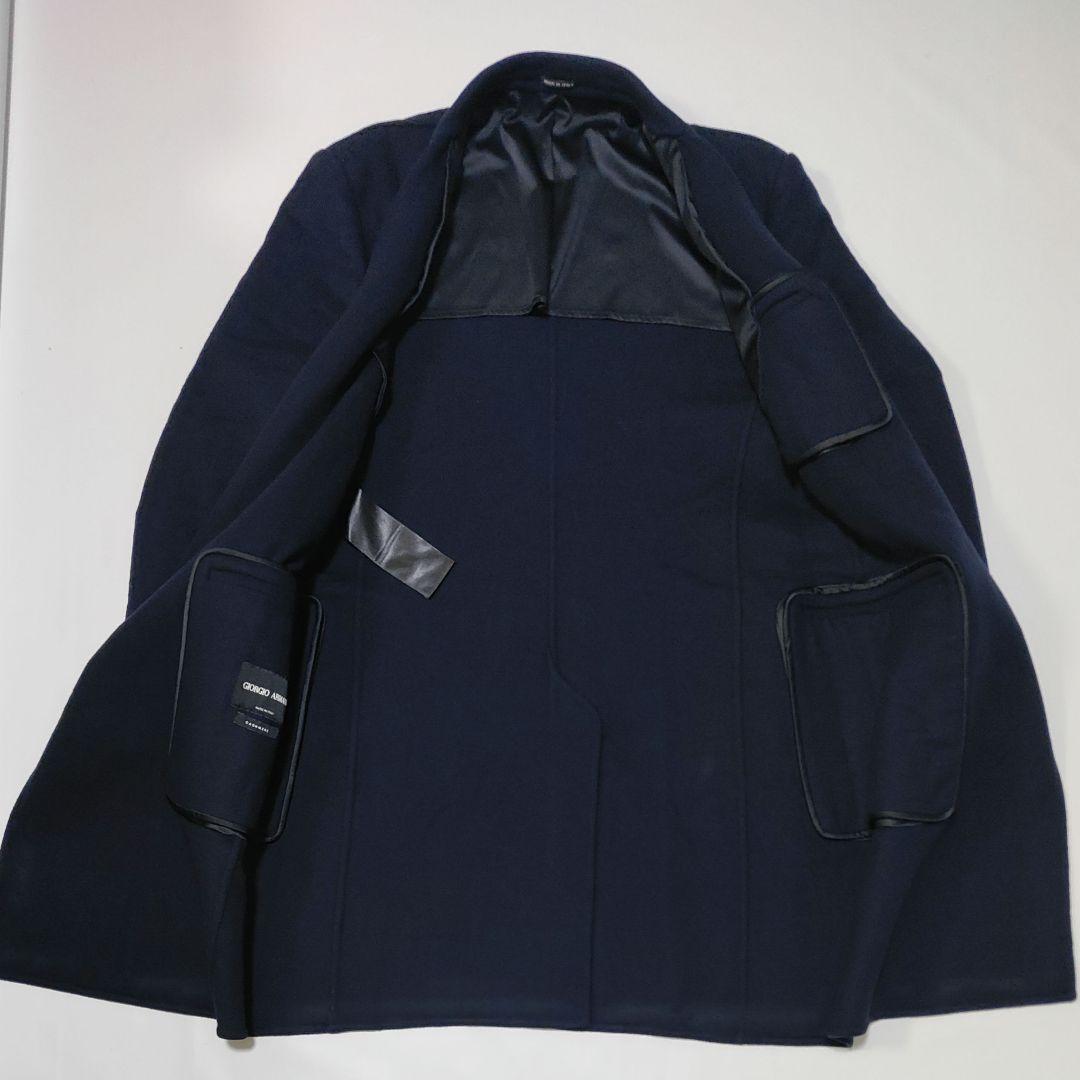 Giorgio Armani ネイビー チェスターコート