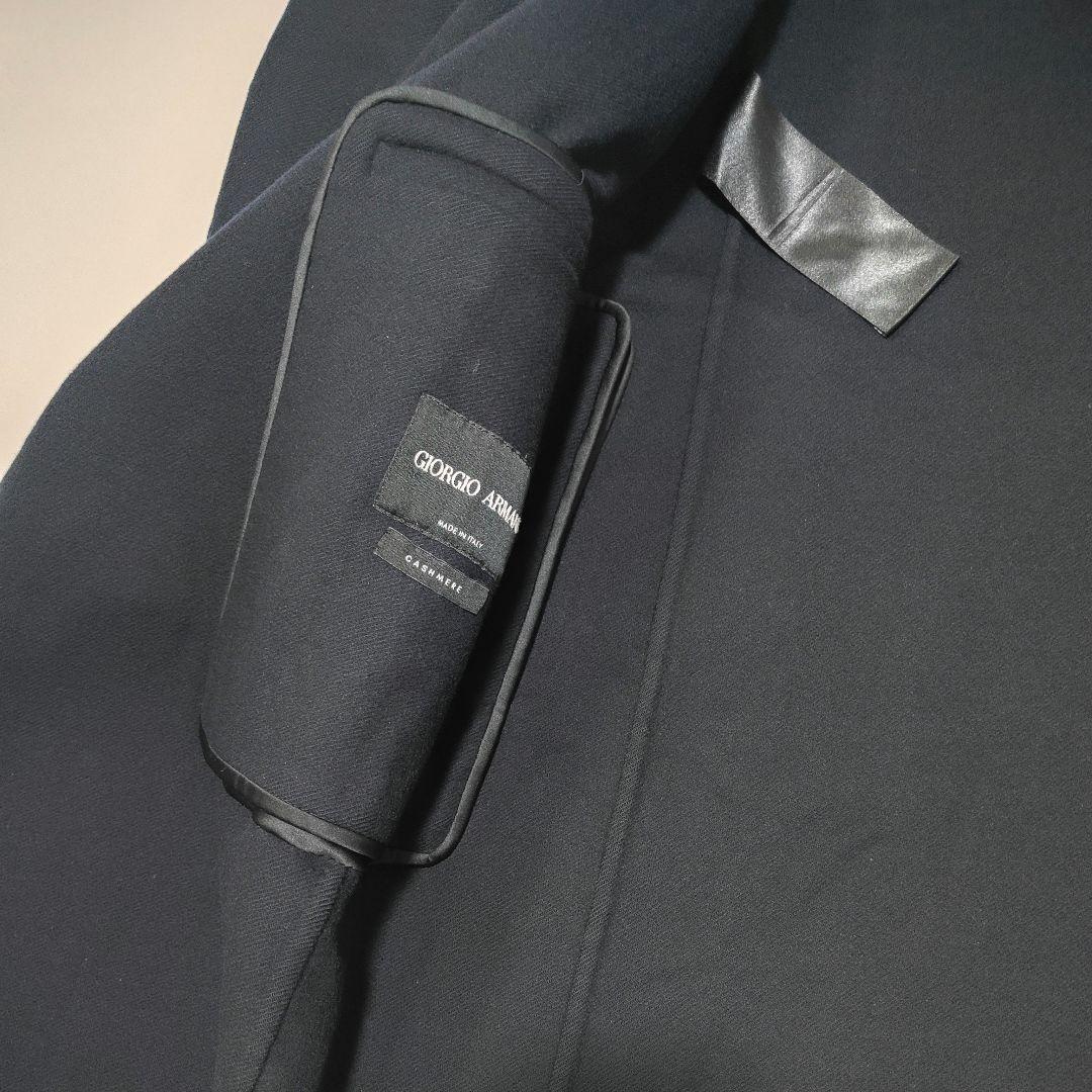 Giorgio Armani ネイビー チェスターコート