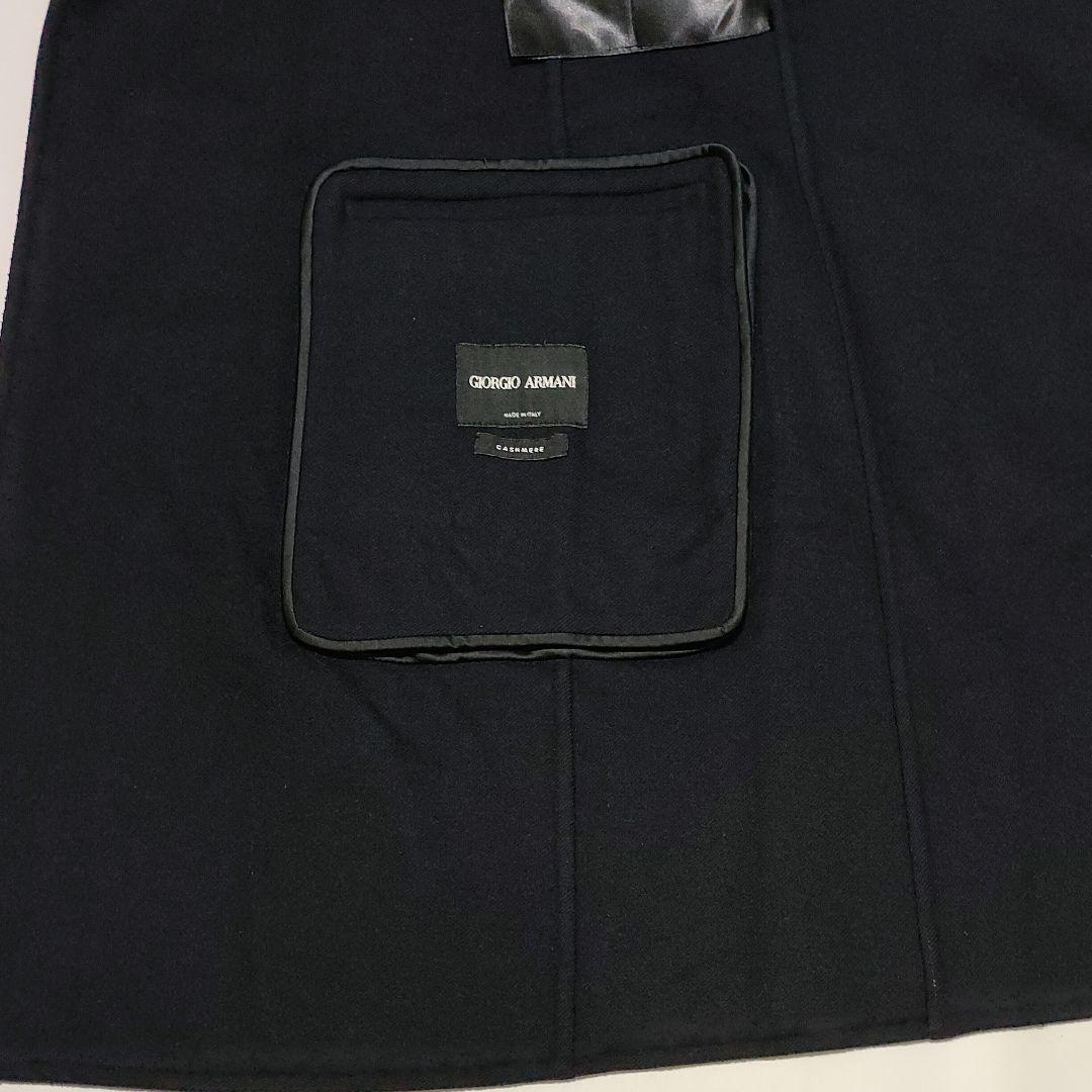Giorgio Armani ネイビー チェスターコート